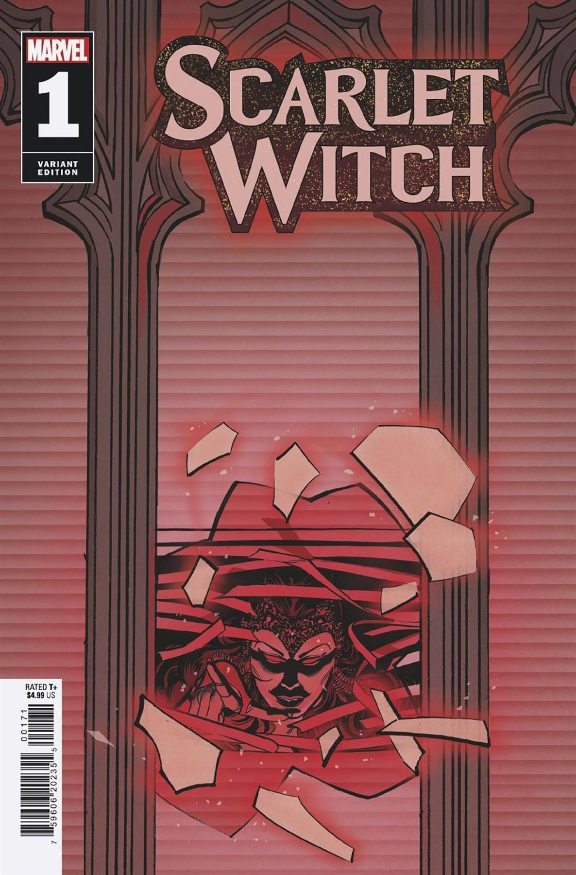 Scarlet Witch #1 Reilly Windowshades Var (Reilly Windowshades Var) Marvel Prh Comic Book 2023