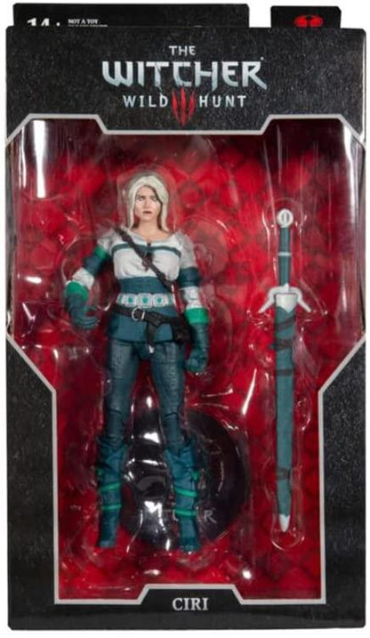 Witcher 7in Scale Wv2 Ciri Elder Blood Armor Action Figure
