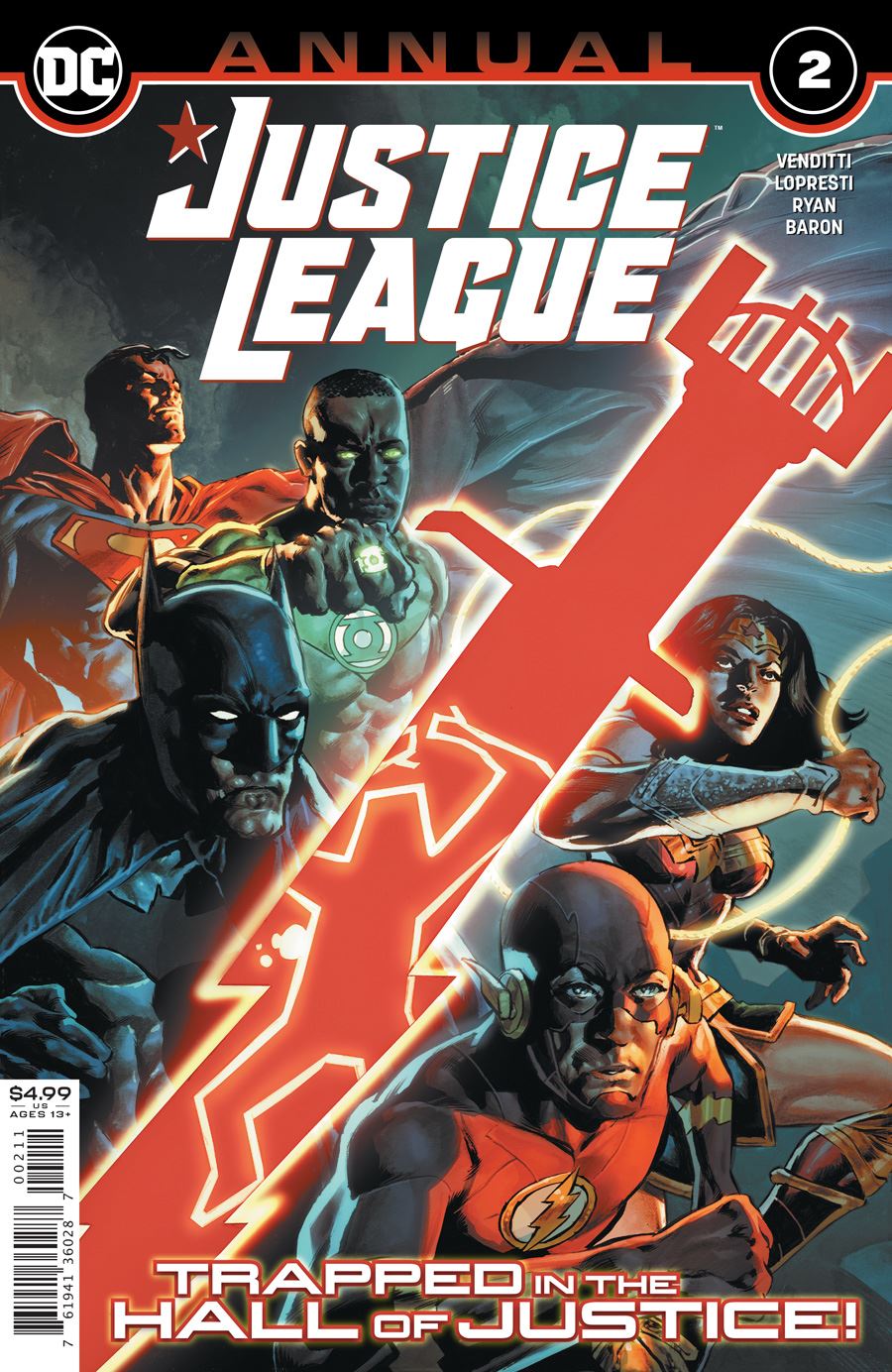 Justice League Annual #2 DC Comics Comic Book 2020