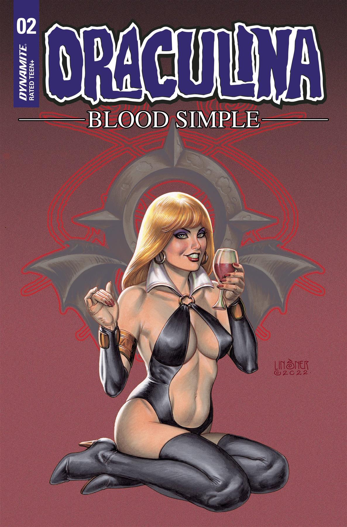 Draculina Blood Simple #2 Cvr B Linsner Dynamite Comic Book