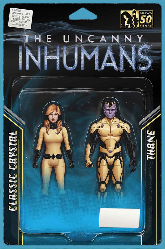 All New Inhumans #1 Action Figure Two Pack Var (Action Figure Two Pack Var) Marvel Comics Comic Book