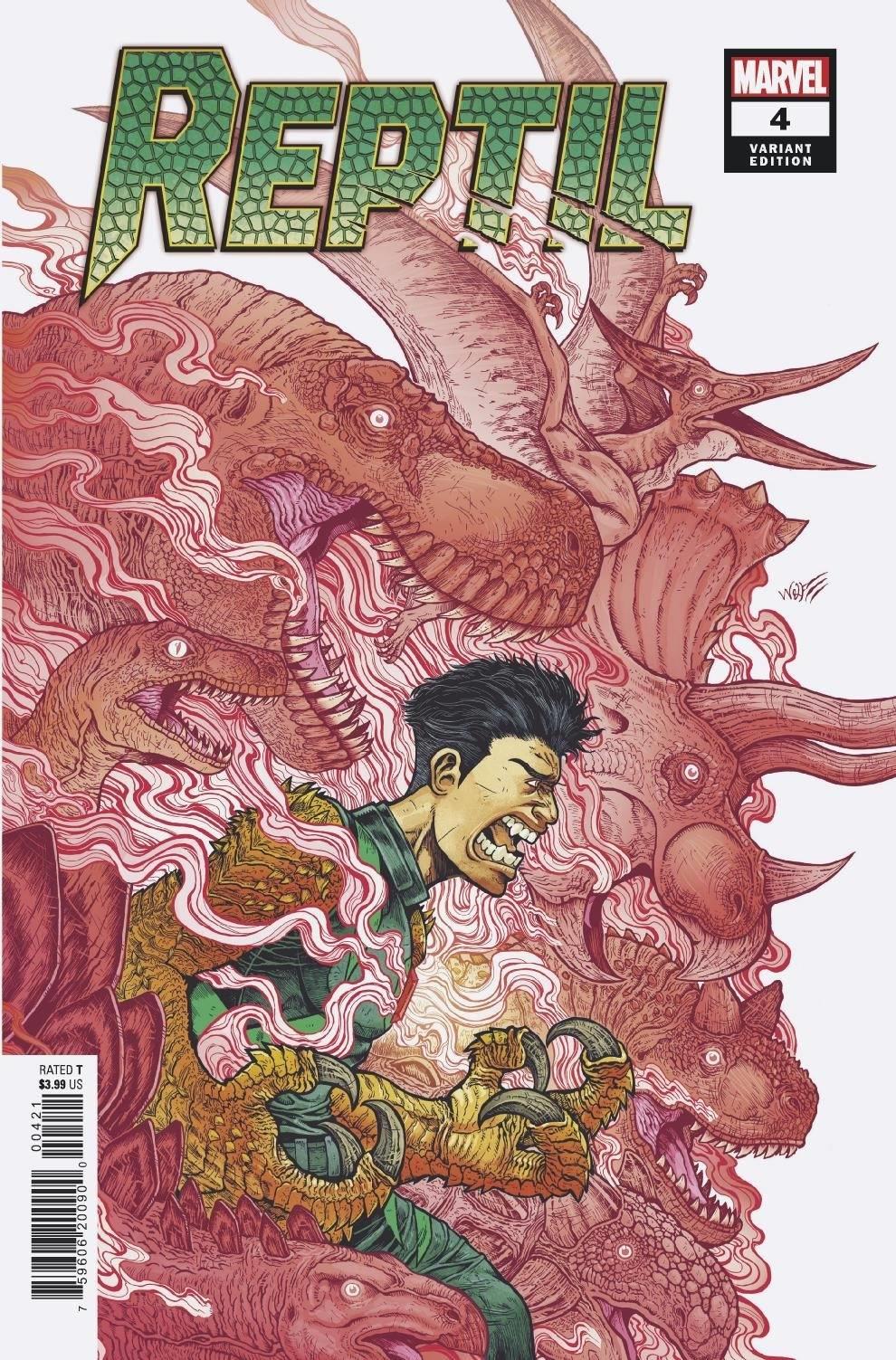 Reptil #4 (of 4) Wolf Var Marvel Comics Comic Book