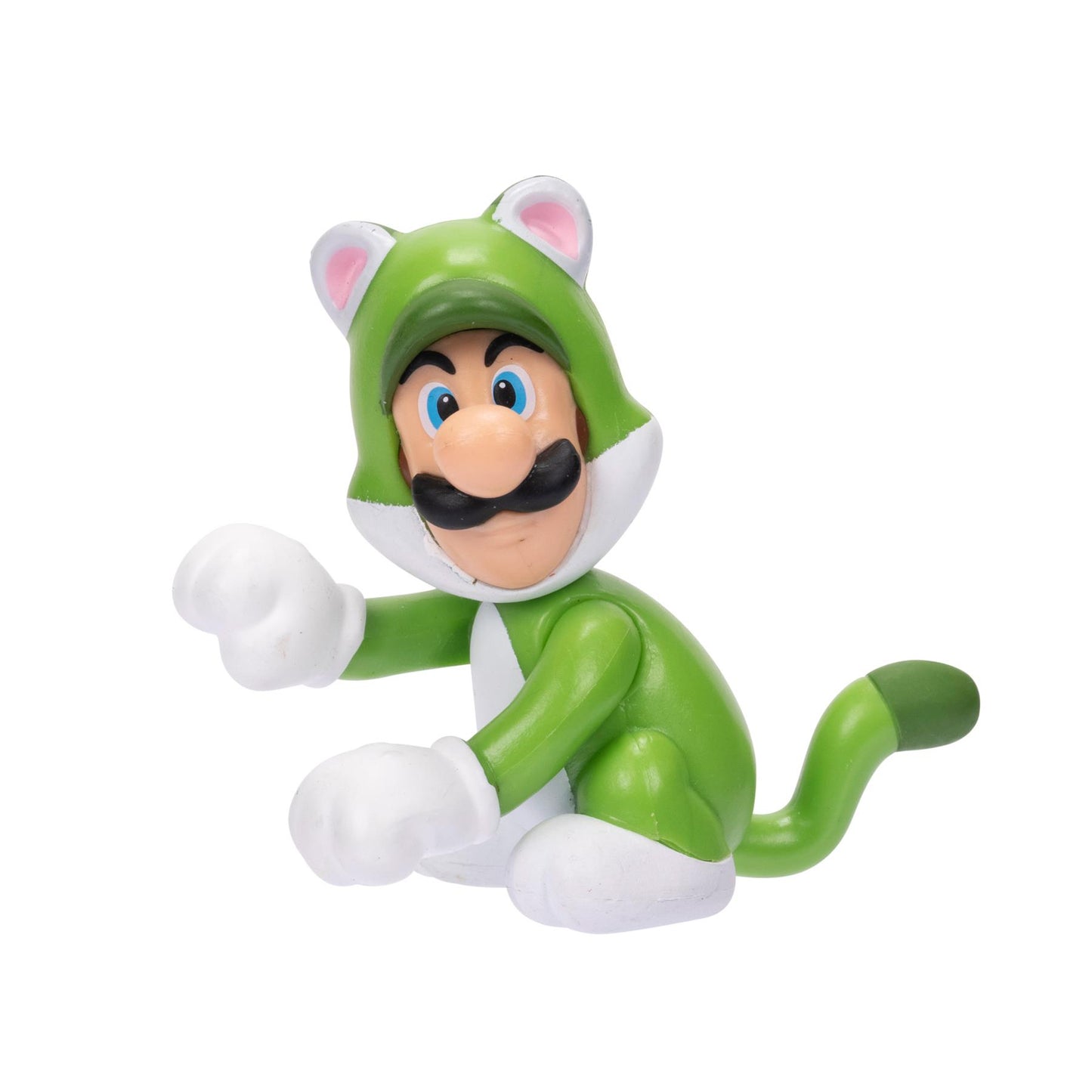 Nintendo 2-1/2in Cat Luigi Figure Action Figure