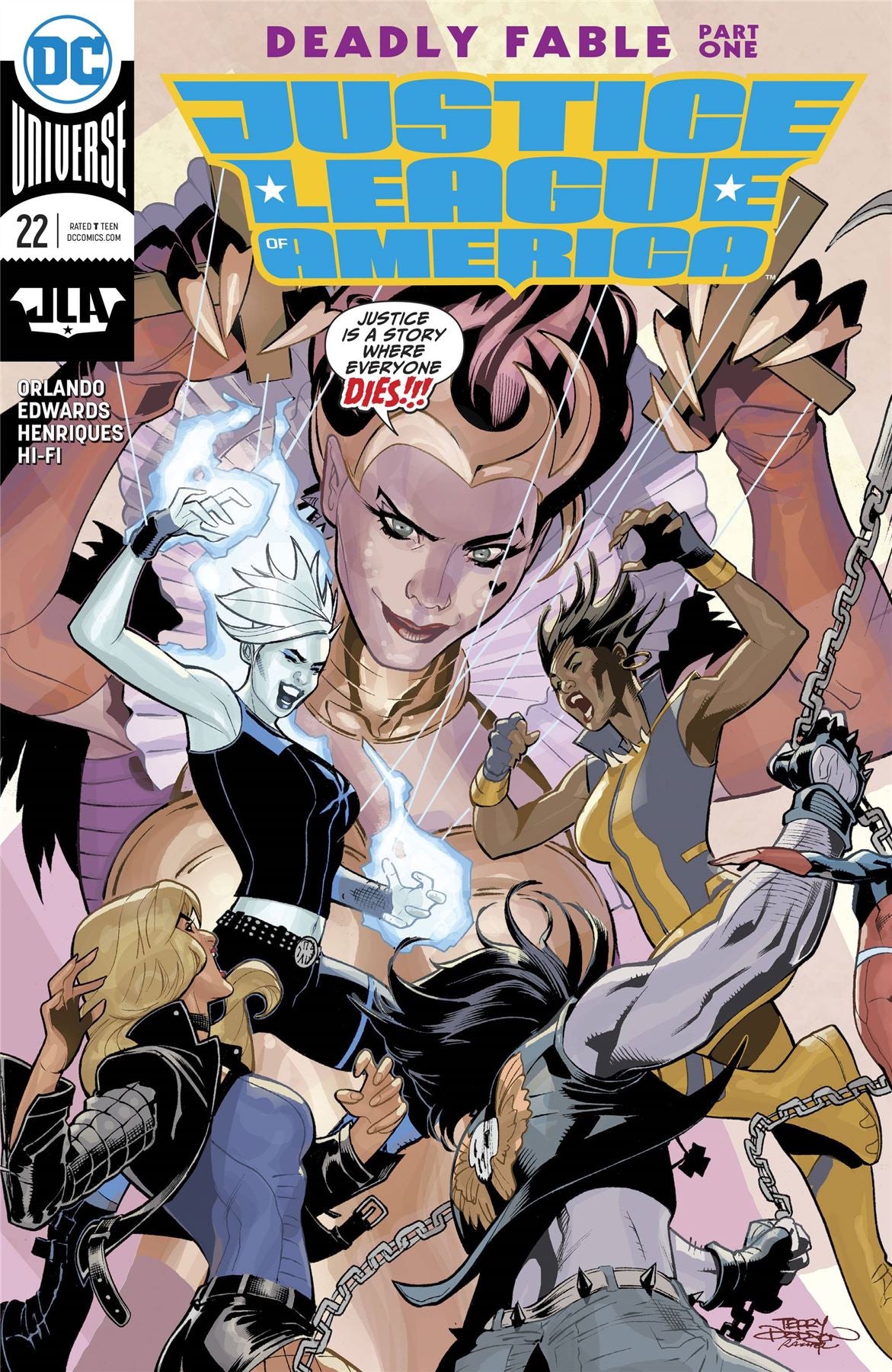Justice League Of America #22 DC Comics Comic Book