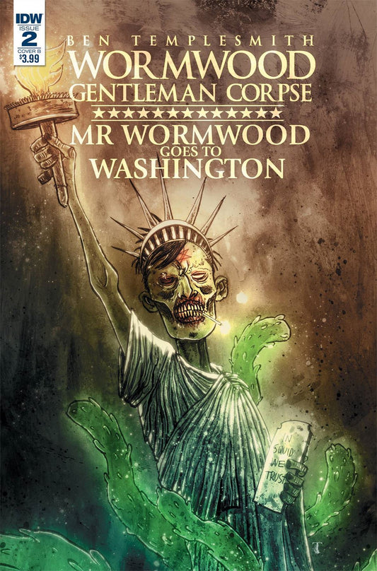 Wormwood Goes To Washington #2 (Cvr B Templesmith) Idw Publishing Comic Book