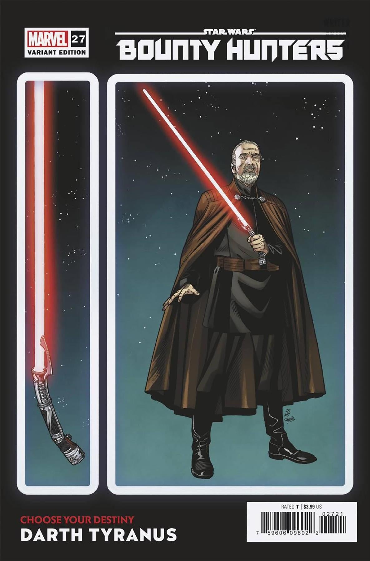 Star Wars Bounty Hunters #27 Sprouse Choose Your Destiny Var (Sprouse Choose Your Destiny Var) Marvel Prh Comic Book 2022