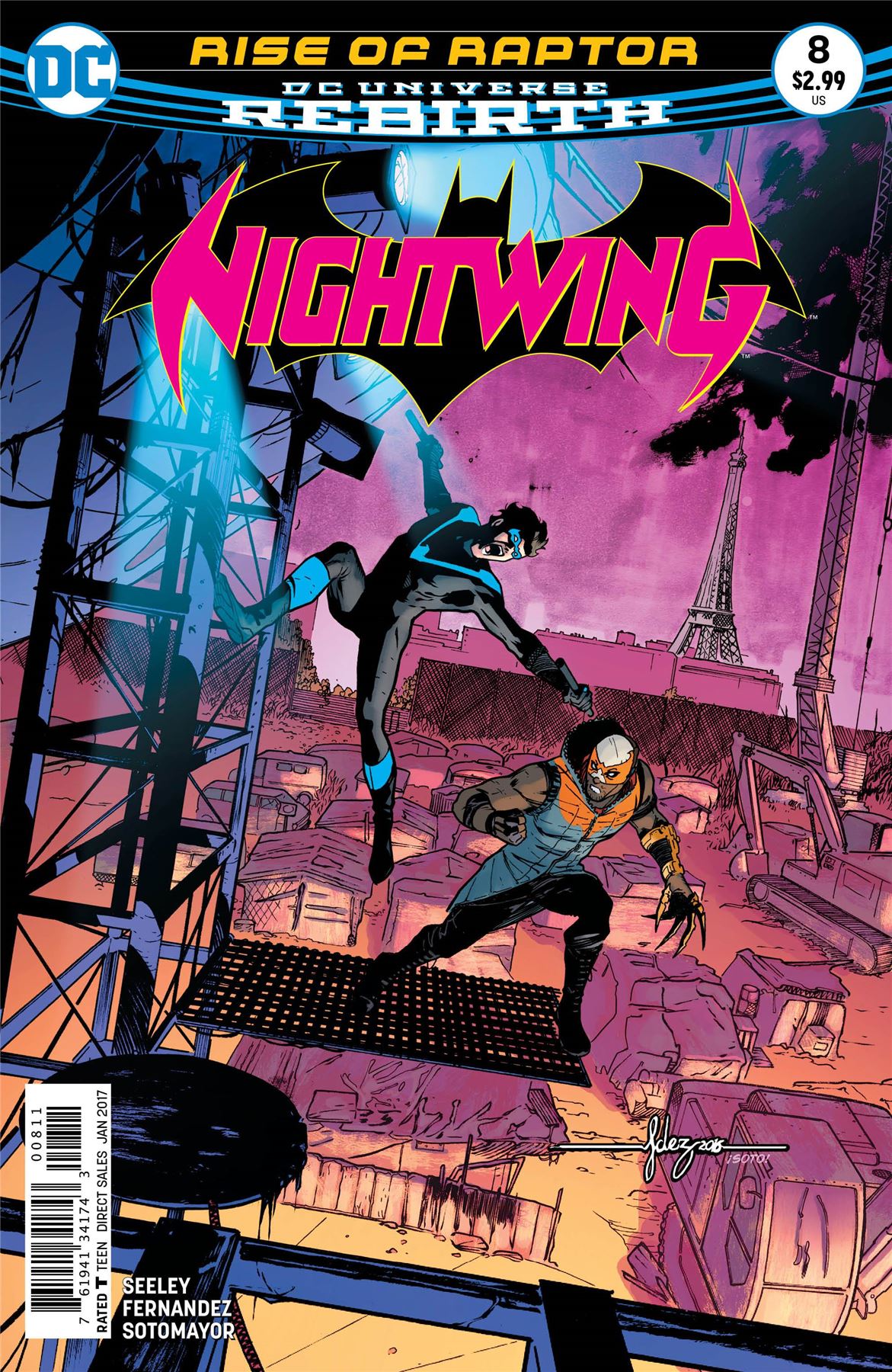 Nightwing #8 DC Comics Comic Book