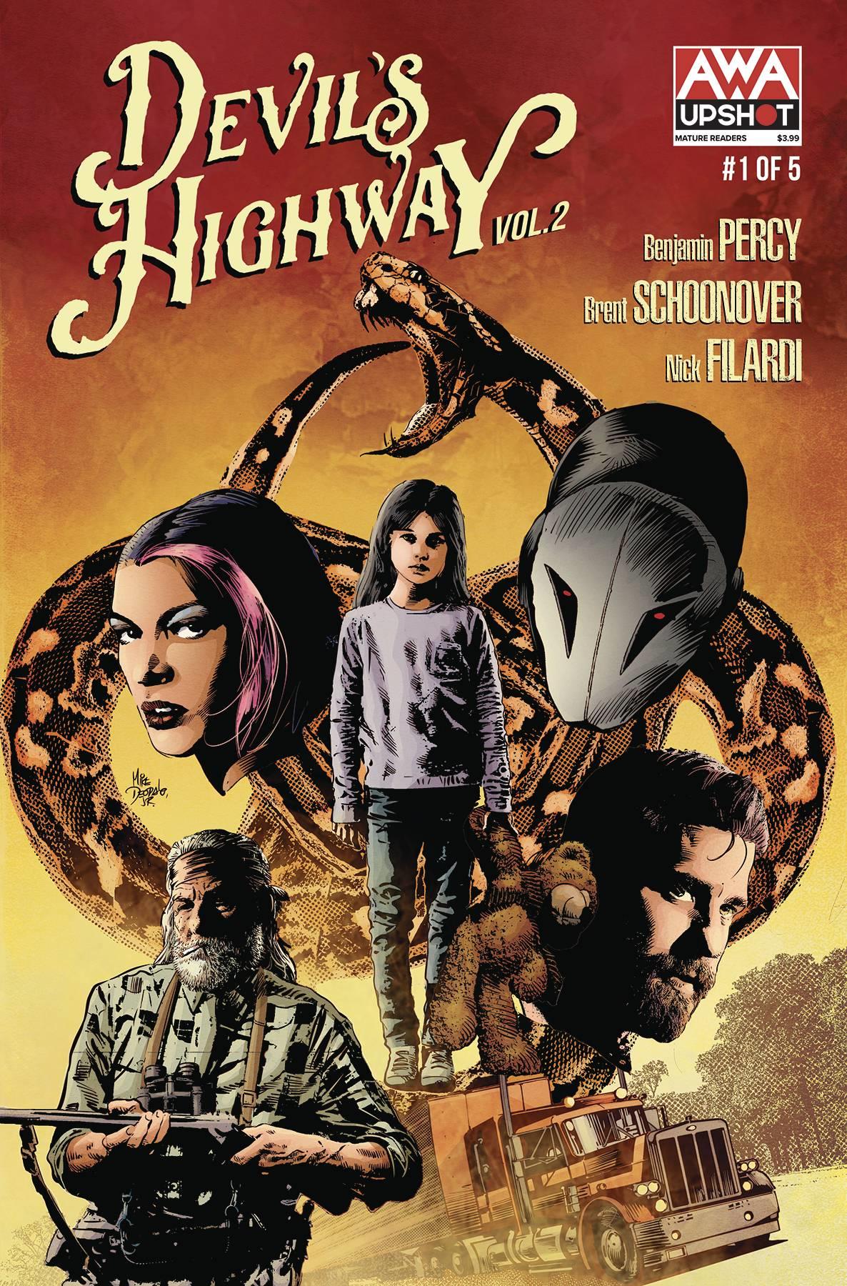 Devils Highway Vol 2 #1 (of 5) Cvr B Deodato Jr (mr) Awa Comic Book