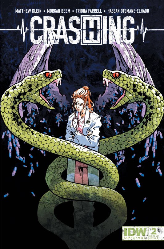 Crashing #2 Cvr B Kyriazis Idw Publishing Comic Book