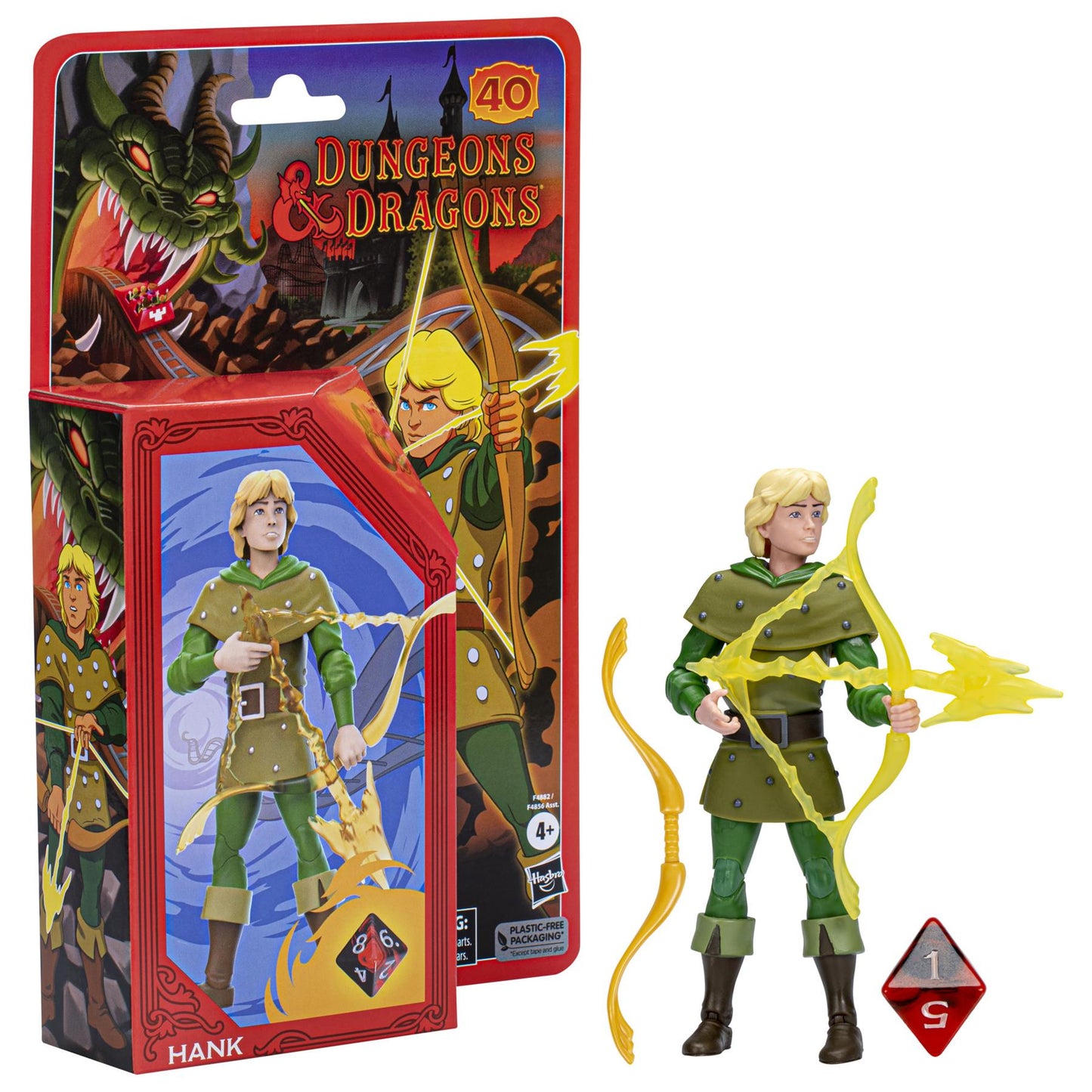 D&D Cartoon Ser Hank 6in Action Figure