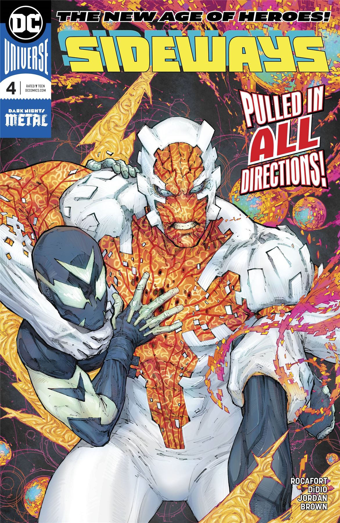 Sideways #4 DC Comics Comic Book