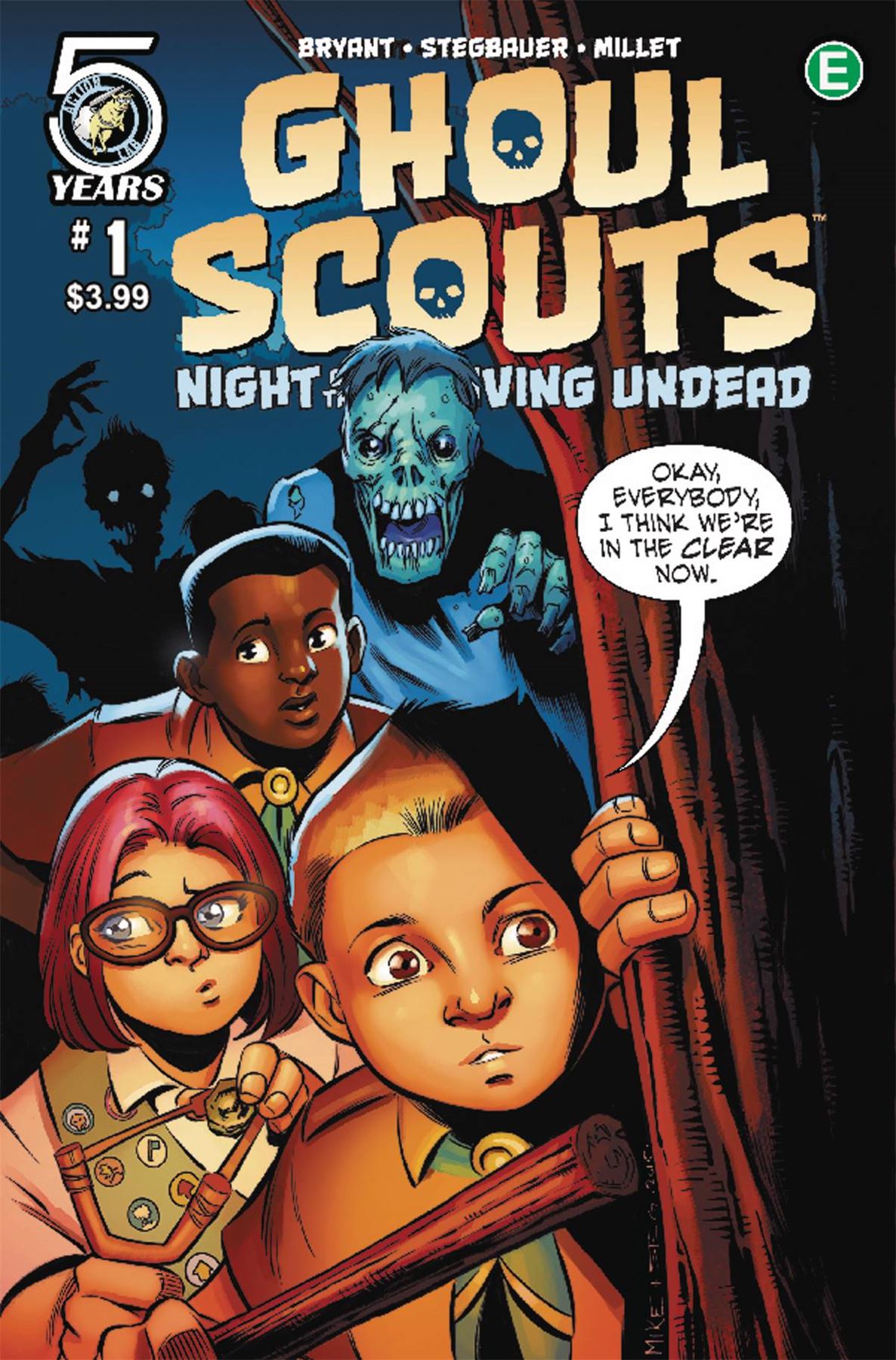 Ghoul Scouts Night Of The Unliving Undead #1 Cvr B Norton (Cvr B Norton) Action Lab Entertainment Comic Book