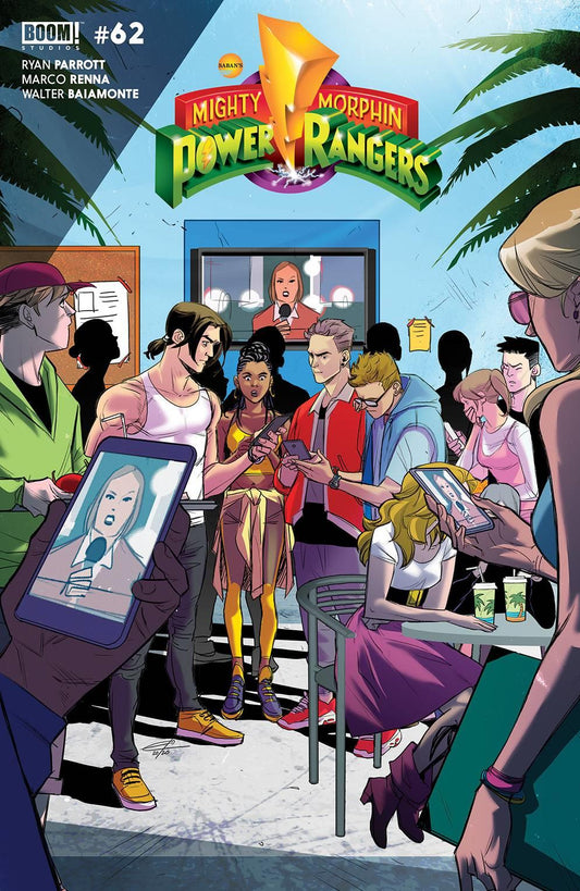 Mighty Morphin #4 Cvr B Legacy Carlinie Var Boom Entertainment Comic Book