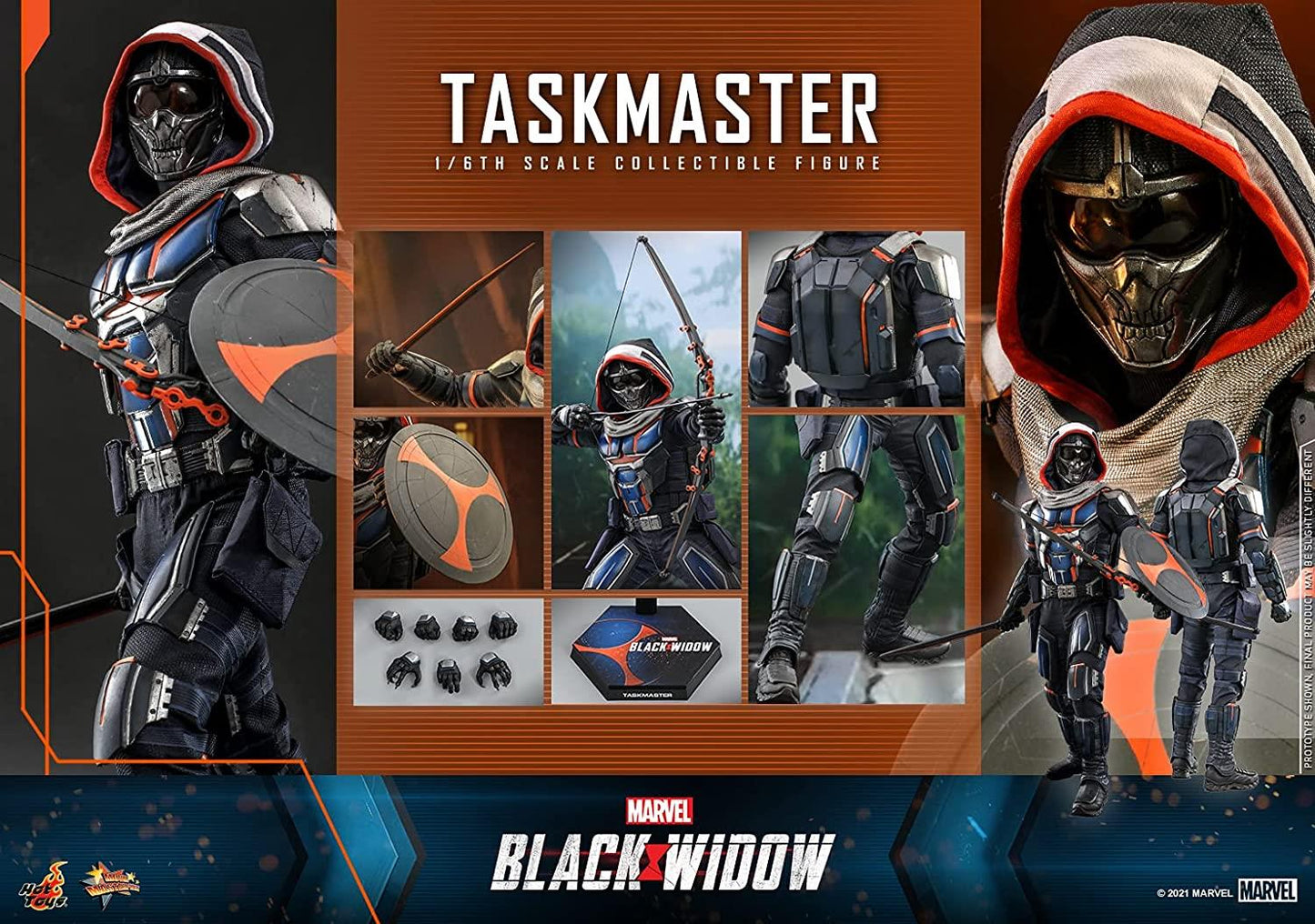 Taskmaster Black Widow Sixth Scale Figure by Hot Toys – JAF Comics