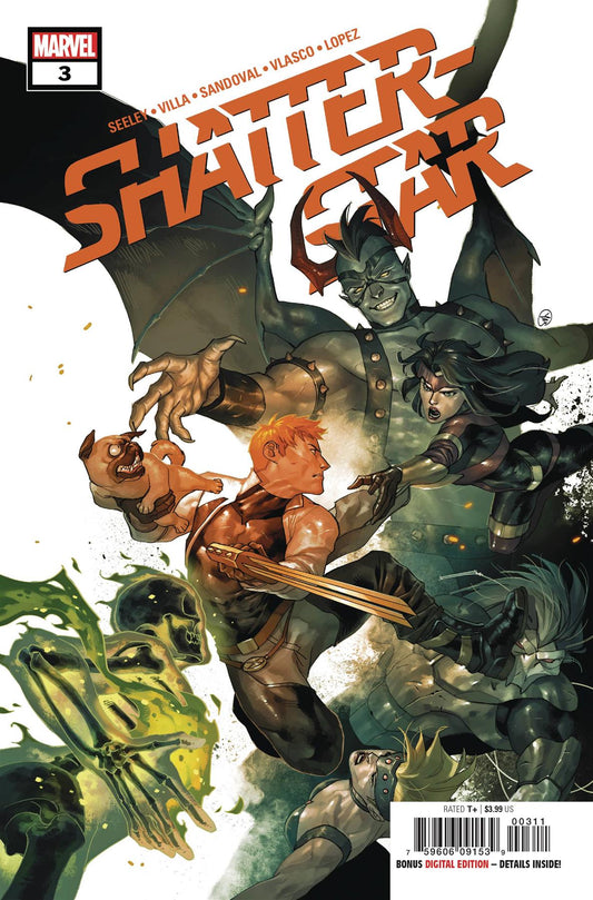 Shatterstar #3 () Marvel Comics Comic Book