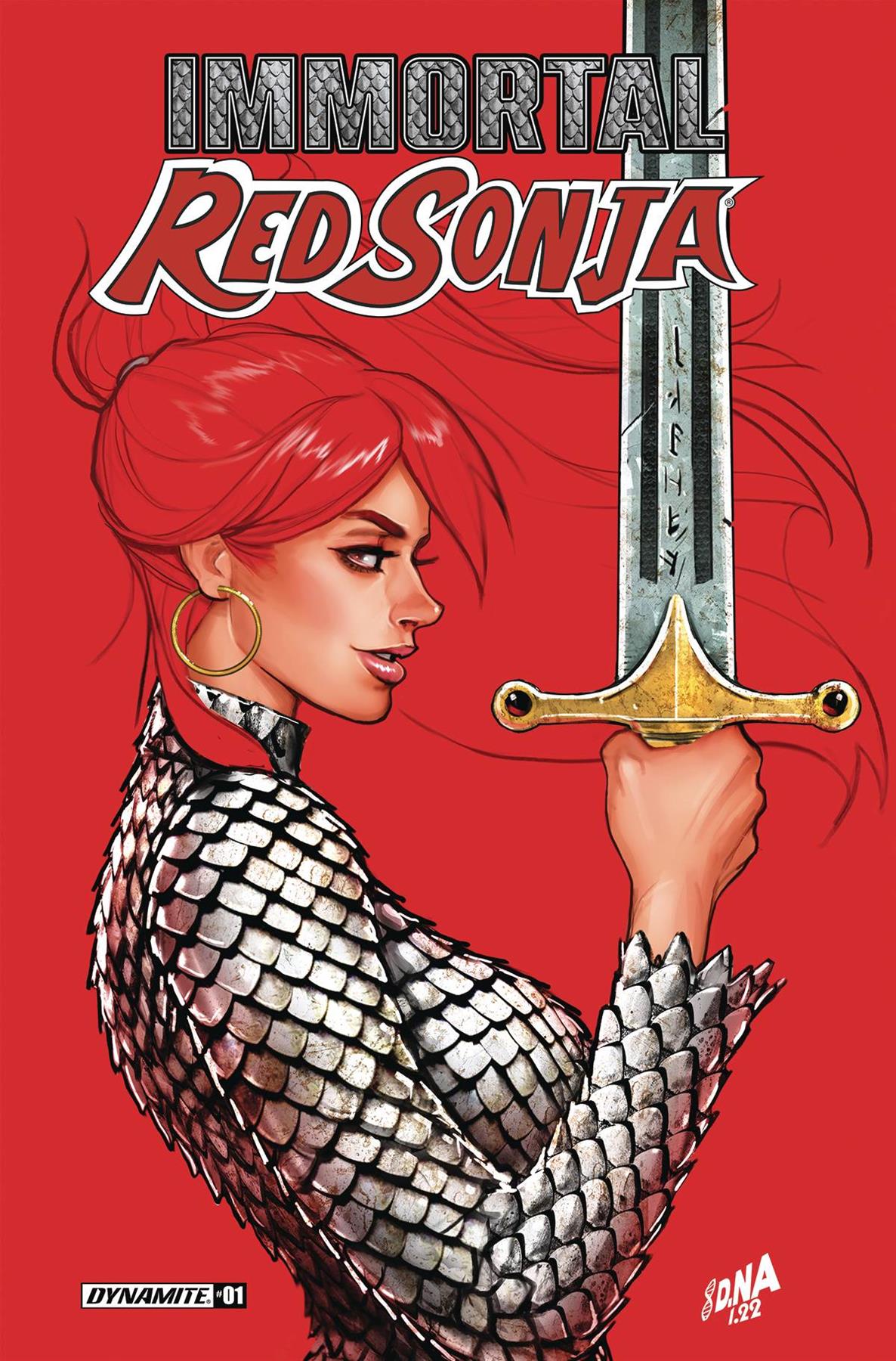 Immortal Red Sonja #2 Cvr A Nakayama Dynamite Comic Book