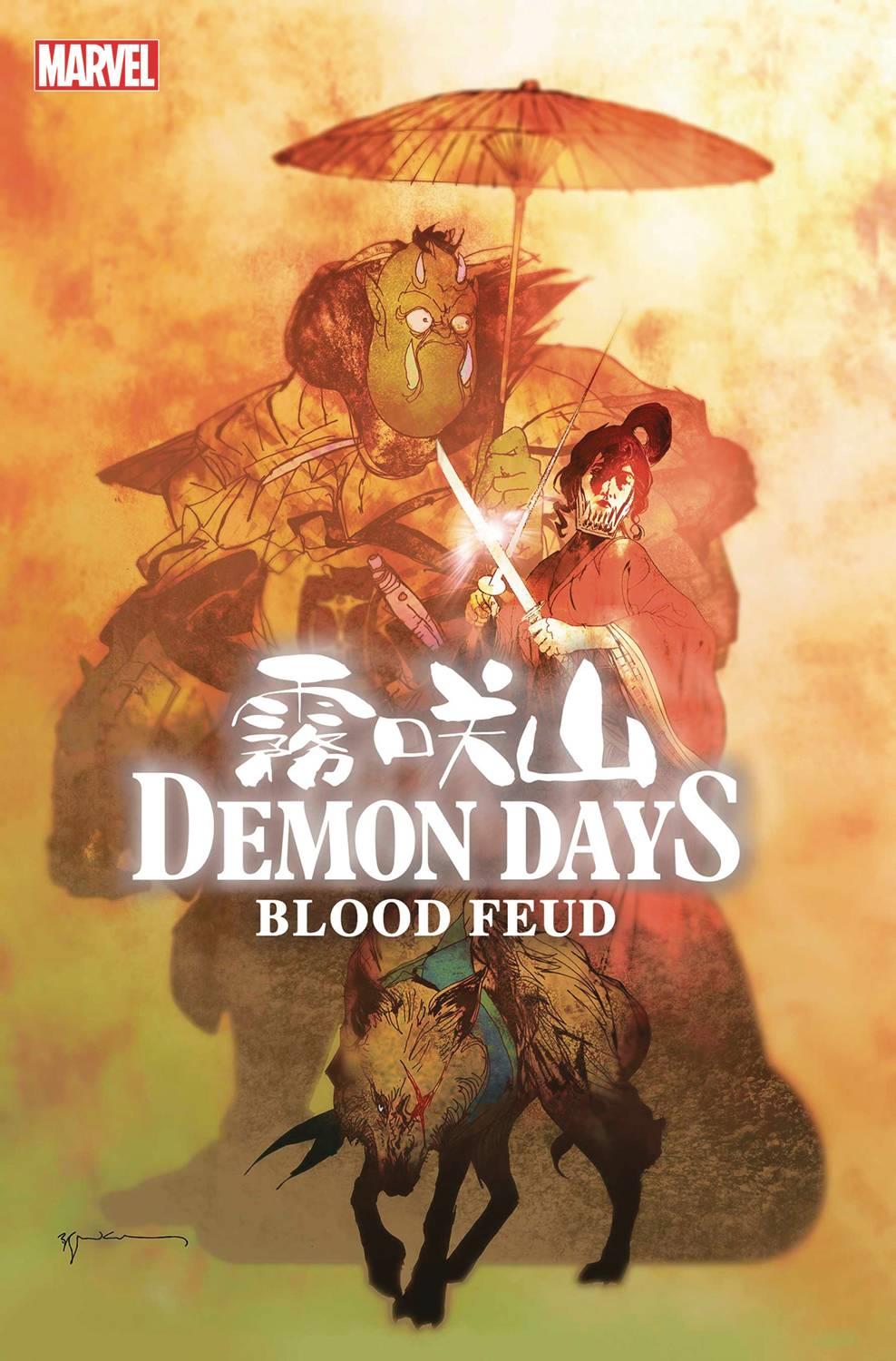 Demon Days Blood Feud #1 Sienkiewicz Var () Marvel Prh Comic Book 2022