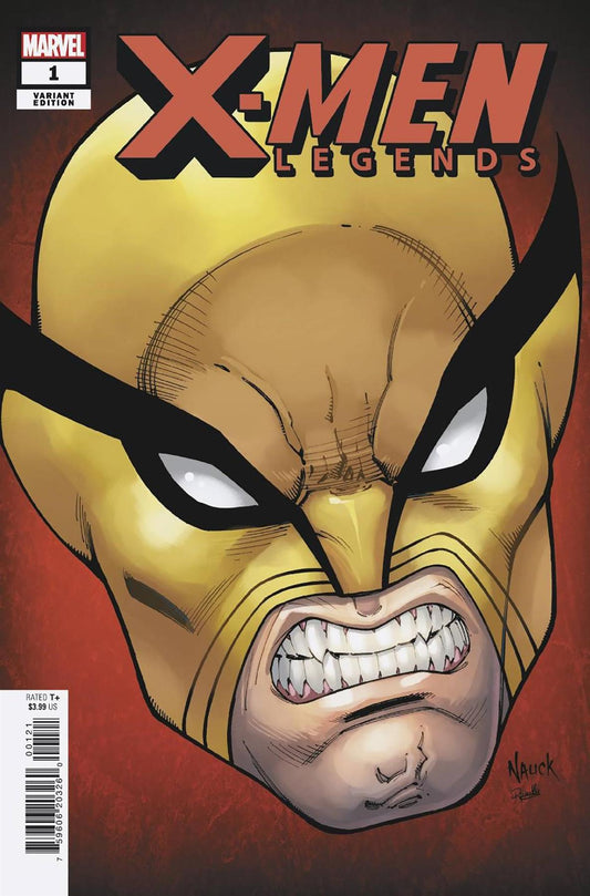 X-men Legends #1 Nauck Headshot Var (Nauck Headshot Var) Marvel Prh Comic Book 2022