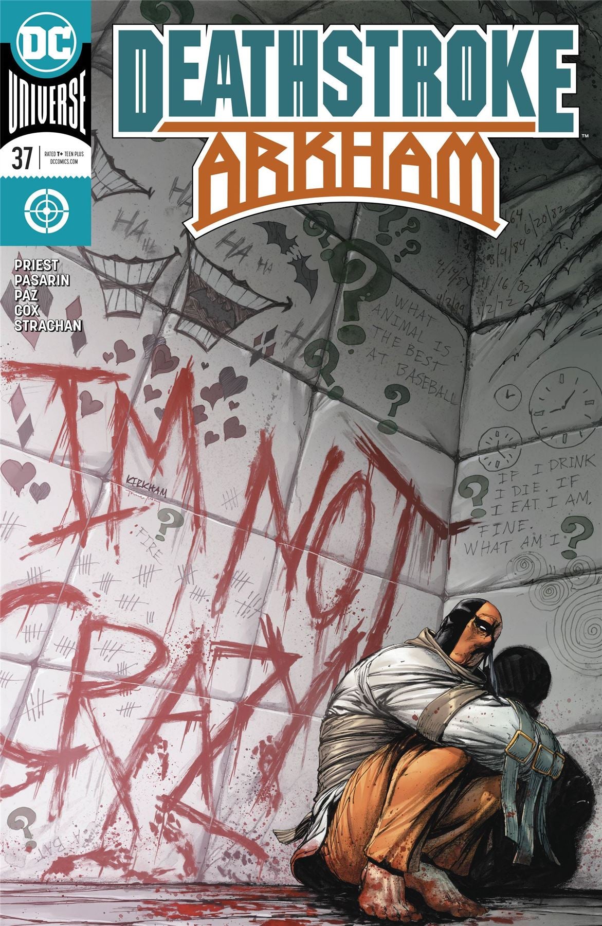 Deathstroke #37 ((arkham)) DC Comics Comic Book
