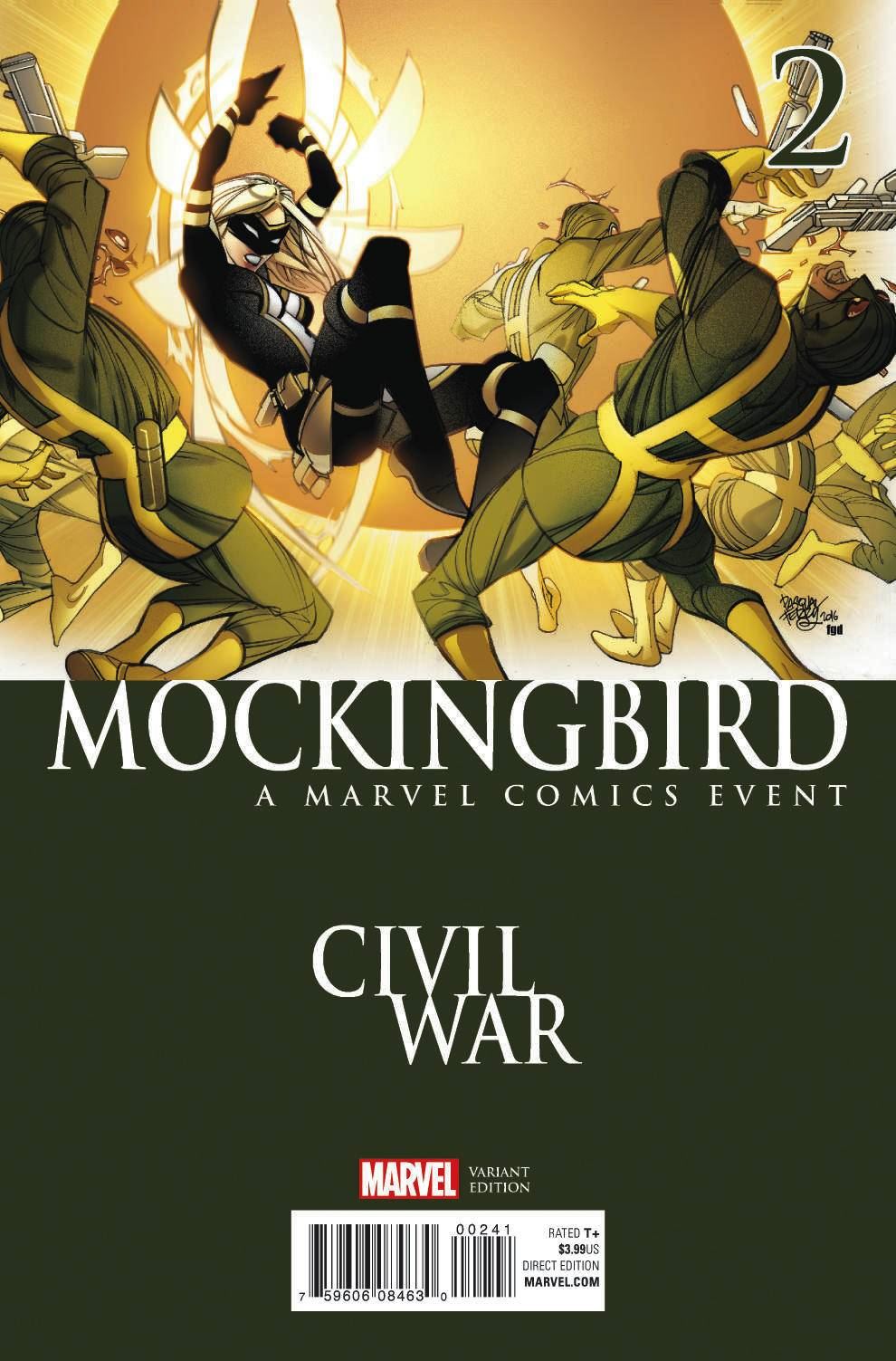 Mockingbird #2 (Civil War Var) Marvel Comics Comic Book