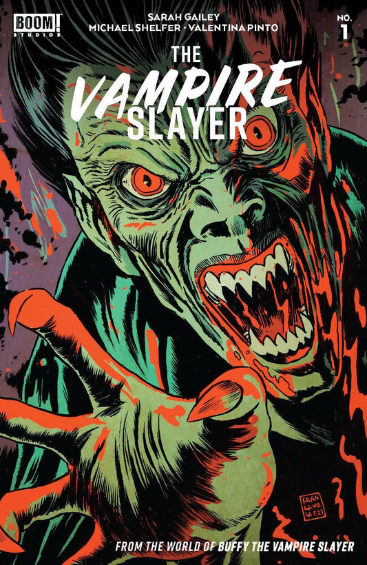 Vampire Slayer (buffy) #1 Cvr B Blood Red Foil Stamp Var Boom! Studios Comic Book
