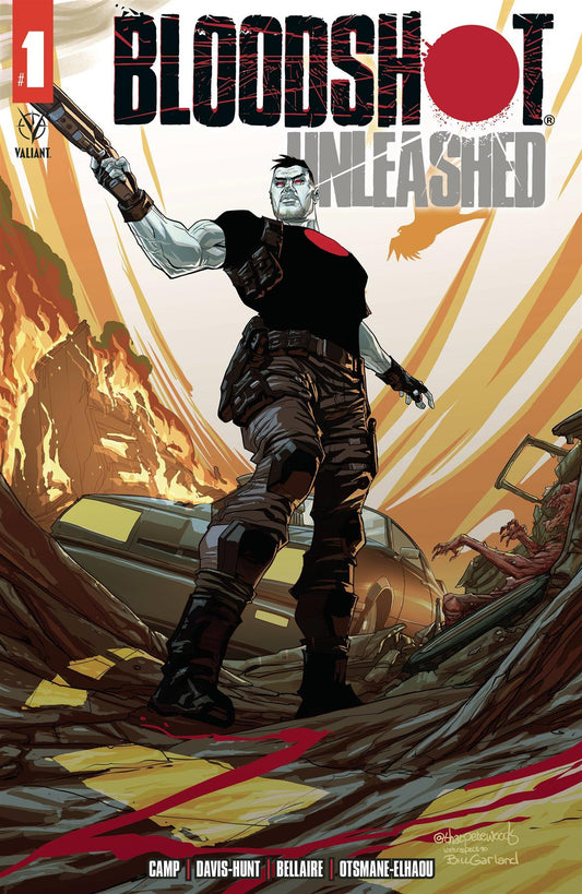 Bloodshot Unleashed #1 Cvr C Woods (mr) Valiant Entertainment Llc Comic Book