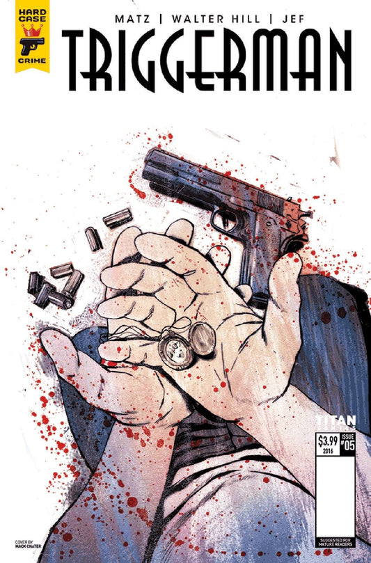 Hard Case Crime Triggerman #5 (Cvr B Chater) Titan Comics Comic Book