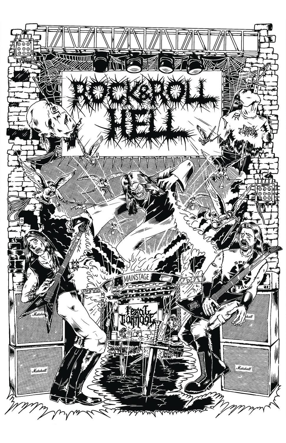 Rock & Roll Hell #1 (of 1) Cvr C Death (mr) Sumerian Comics Comic Book