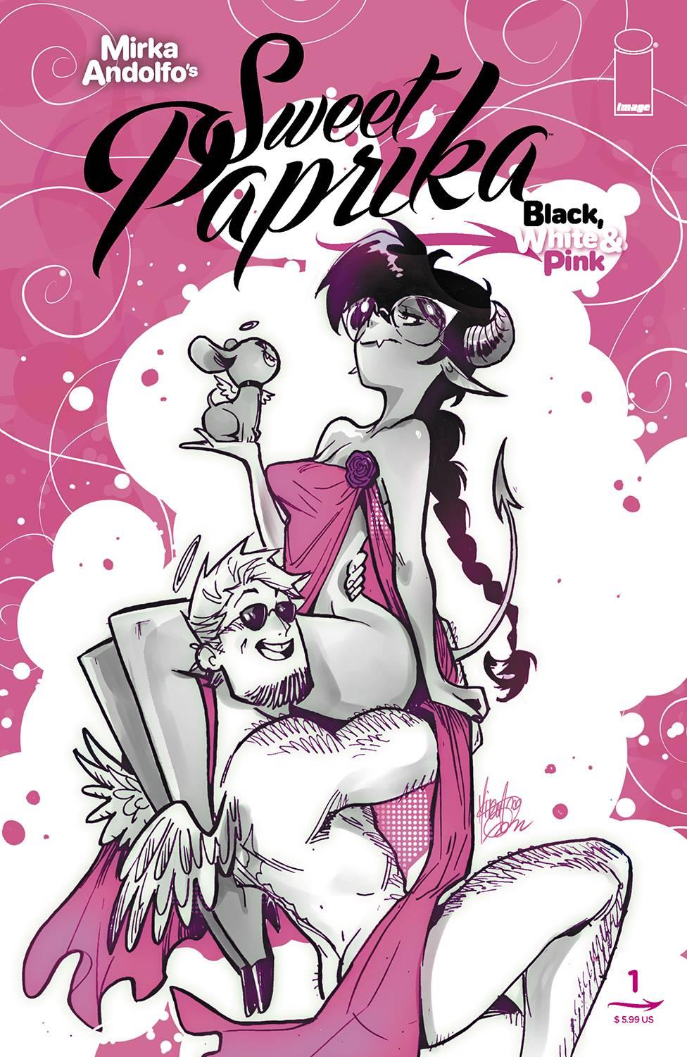 Sweet Paprika Black White & Pink (one Shot) Cvr A (mr) Image Comics Comic Book