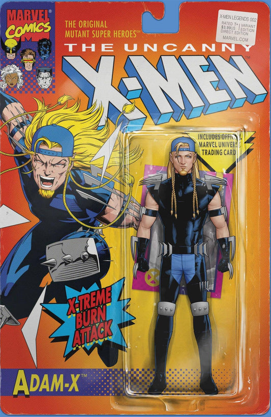 X-men Legends #2 Christopher Action Figure Var (Christopher Action Figure Var) Marvel Comics Comic Book 2021