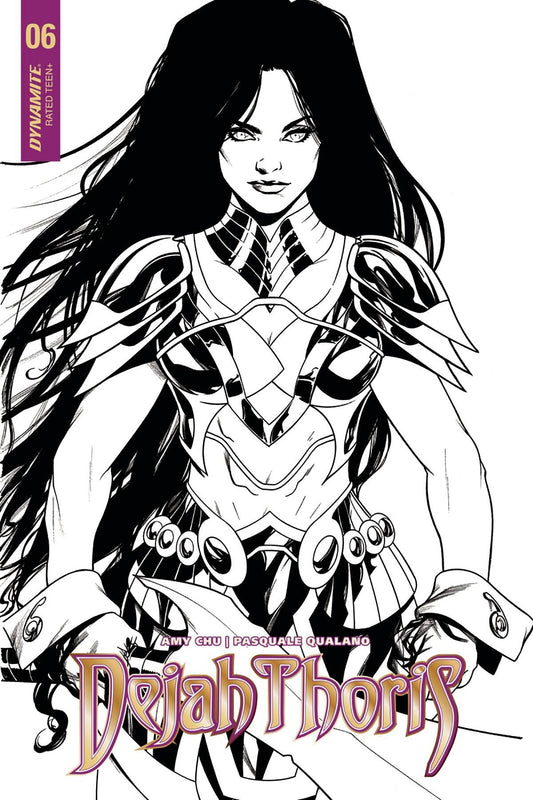 Dejah Thoris #6 (Cvr E 20 Copy Qualano B&w Incv) D. E. Comic Book
