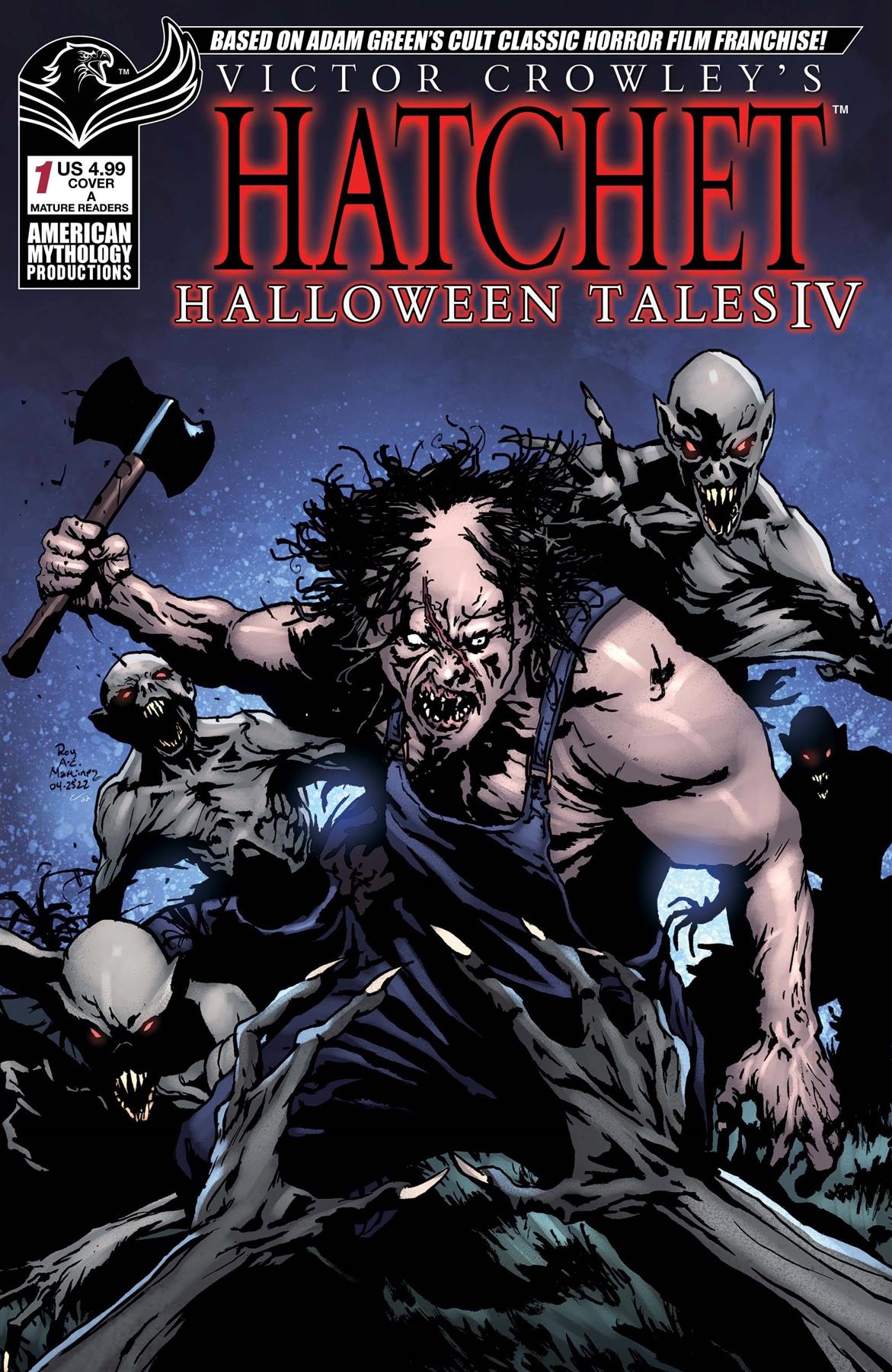 Victor Crowley Hatchet Halloween Tales Iv #1 Cvr A (mr) American Mythology Productions Comic Book