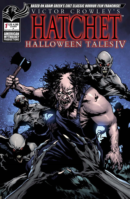 Victor Crowley Hatchet Halloween Tales Iv #1 Cvr A (mr) American Mythology Productions Comic Book