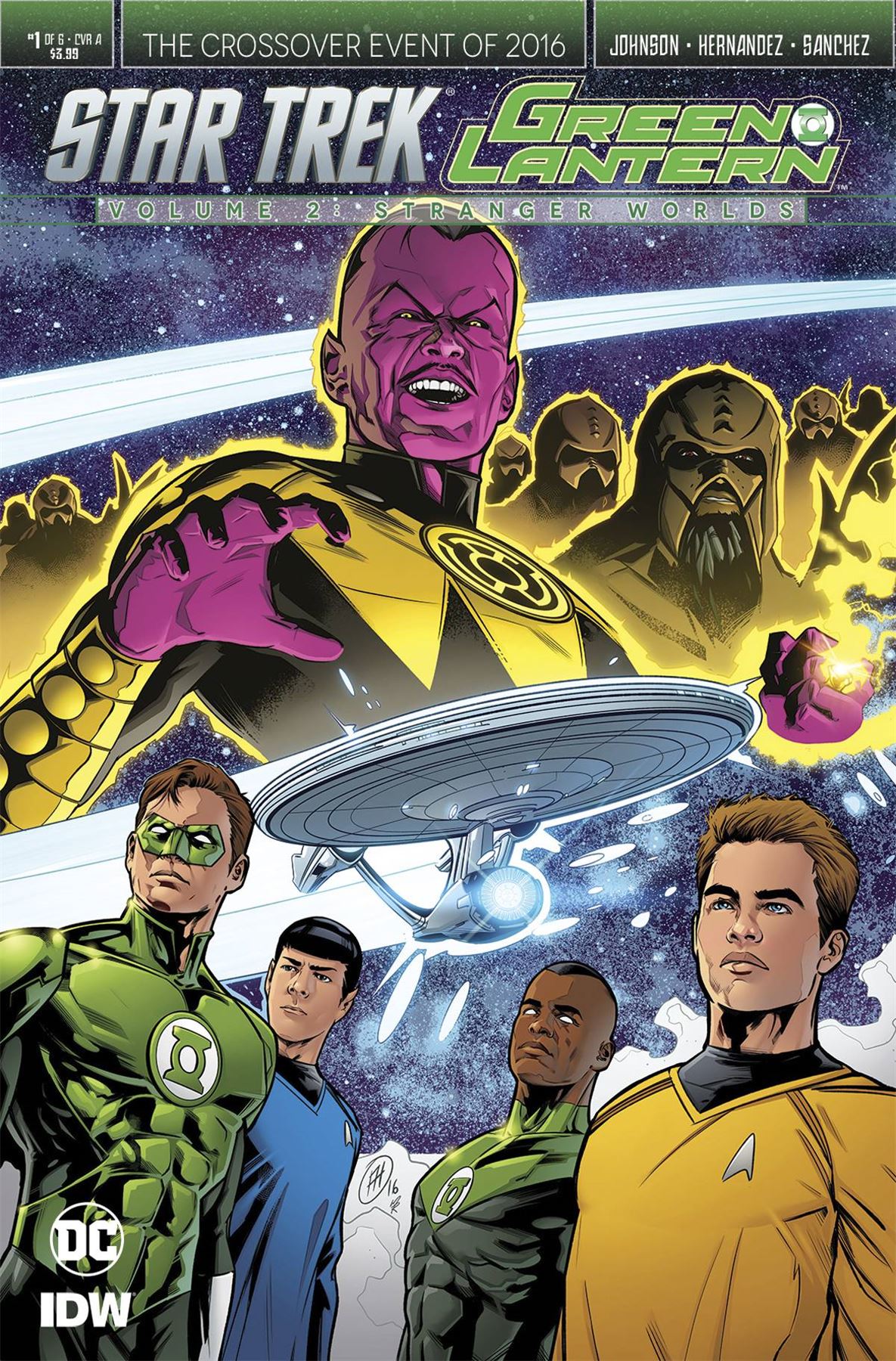 Star Trek Green Lantern Vol 2 #1 Idw Publishing Comic Book