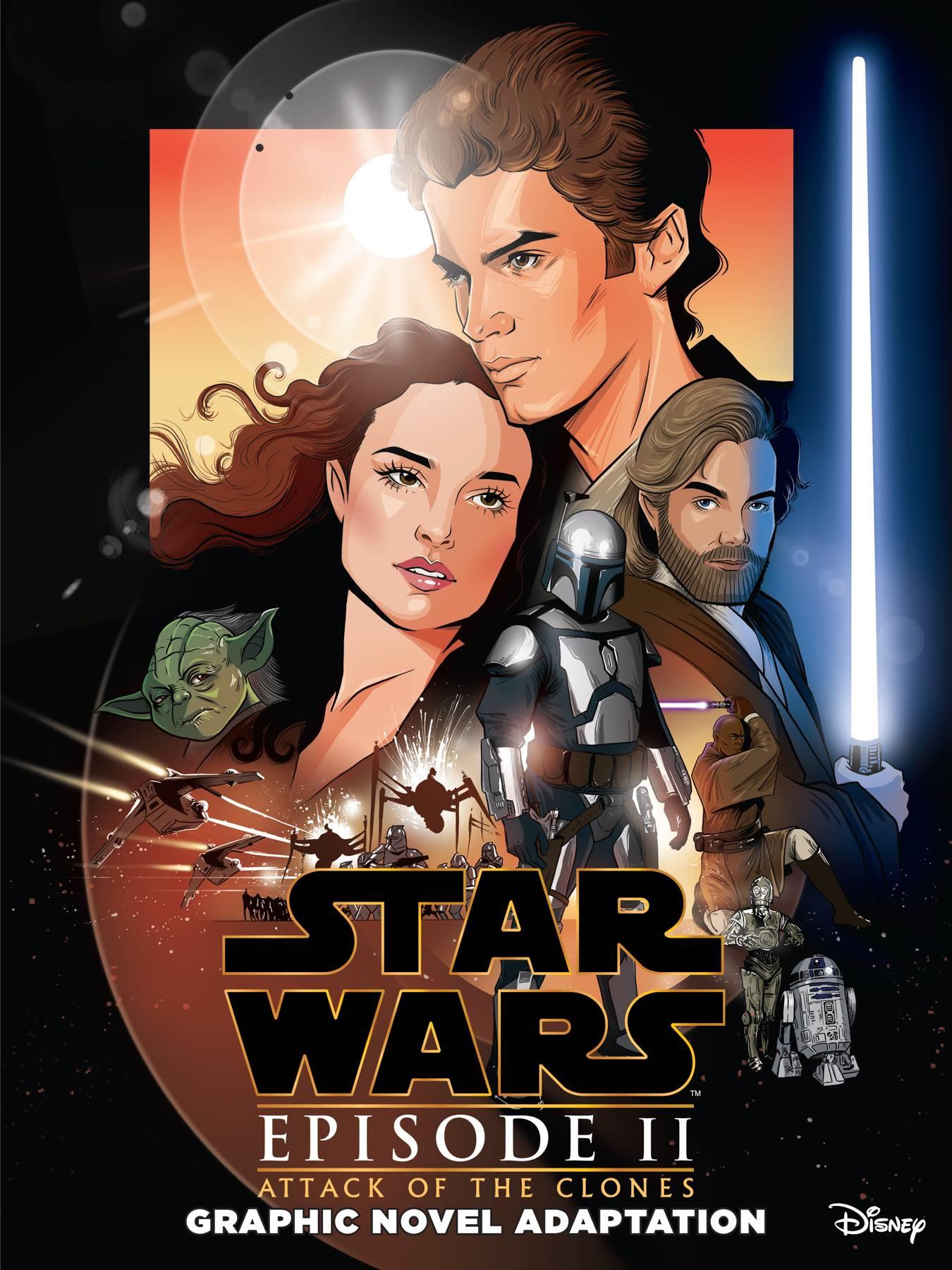 Star Wars Attack Of Clones Adaptation Gn (c: 1-1-2) Idw Publishing Comic Book