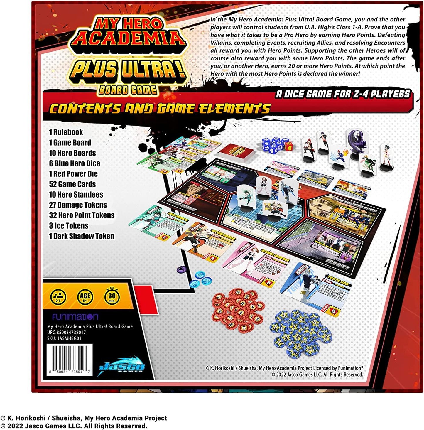 My Hero Academia Plus Ultra! Board Game by Jasco Games