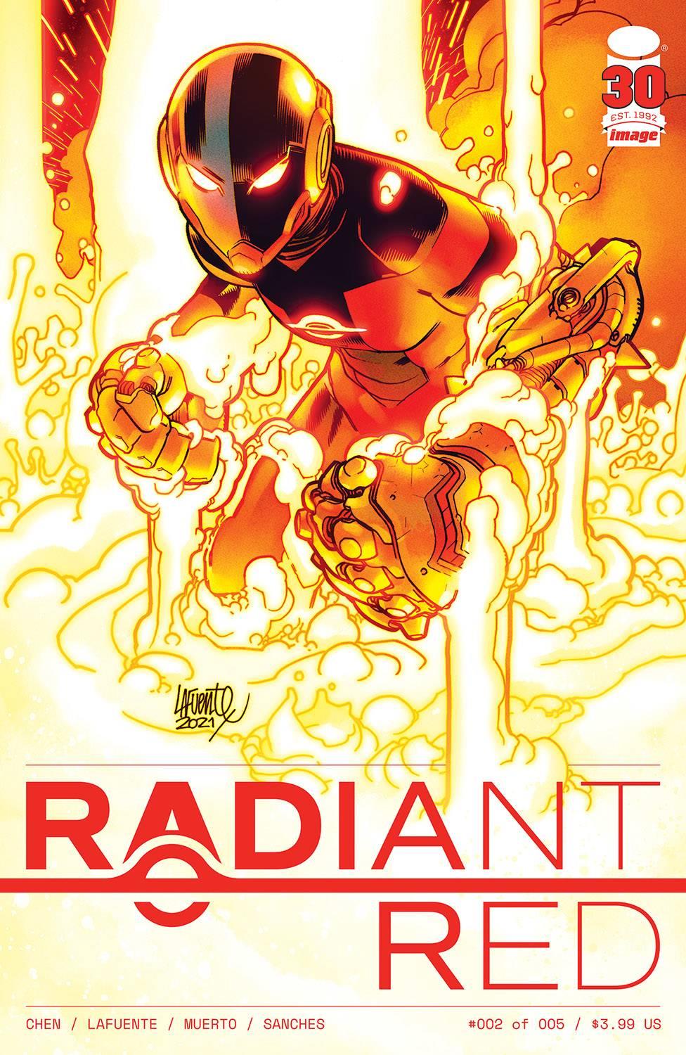 Radiant Red #2 (of 5) Cvr A Lafuente & Muerto Image Comics Comic Book