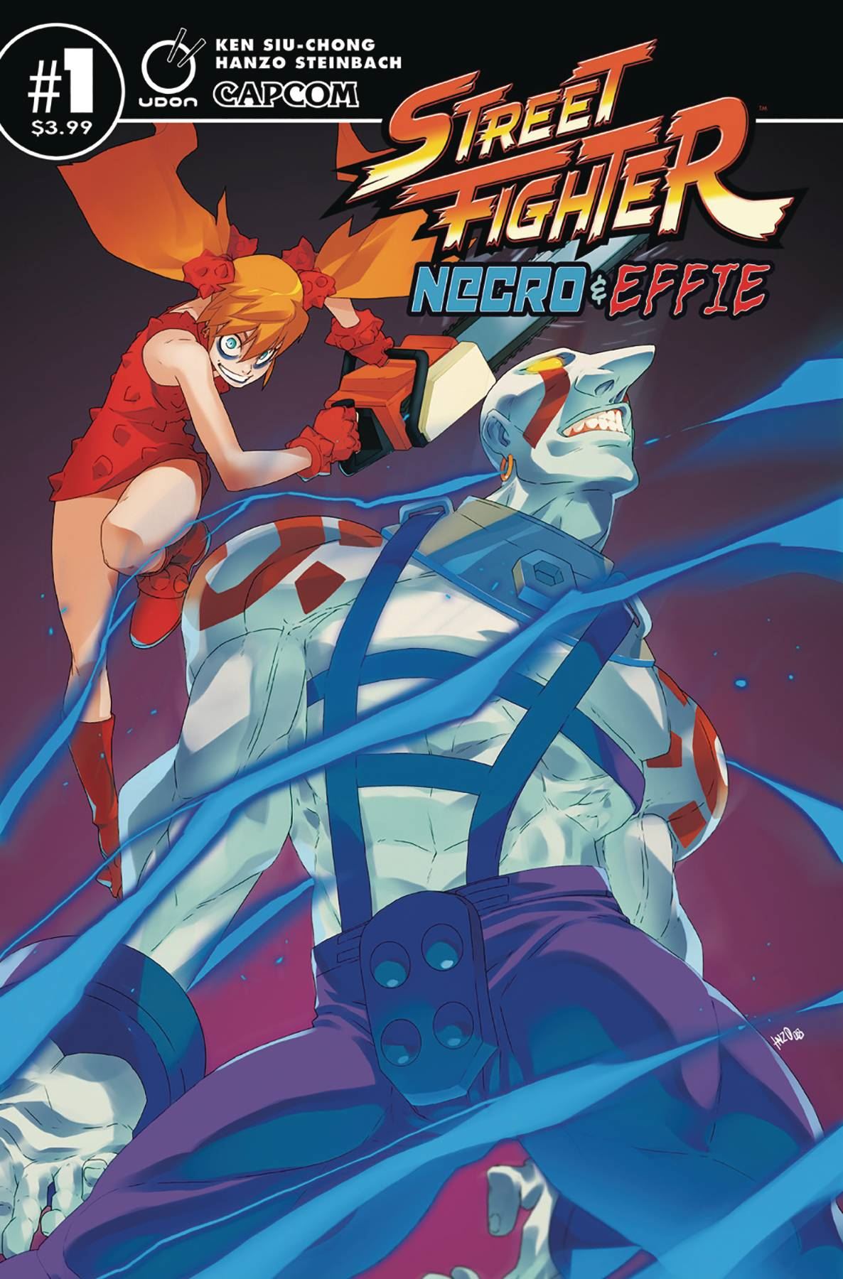 Street Fighter Necro & Effie #1 (Cvr A Steinbach) Udon Entertainment Inc Comic Book