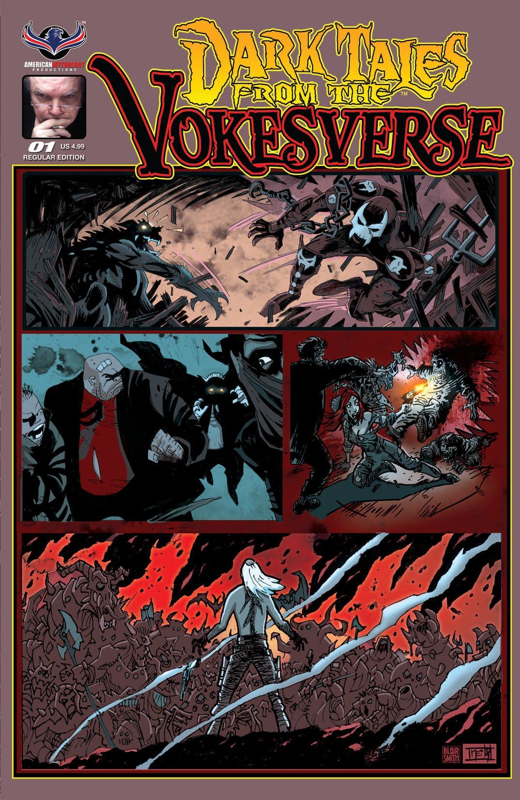 Dark Tales From The Vokesverse #1 Main Cvr (Main Cvr) American Mythology Productions Comic Book