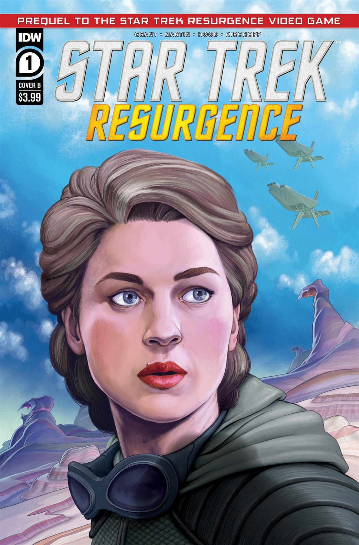 Star Trek Resurgence #1 Cvr B Ward Idw Publishing Comic Book