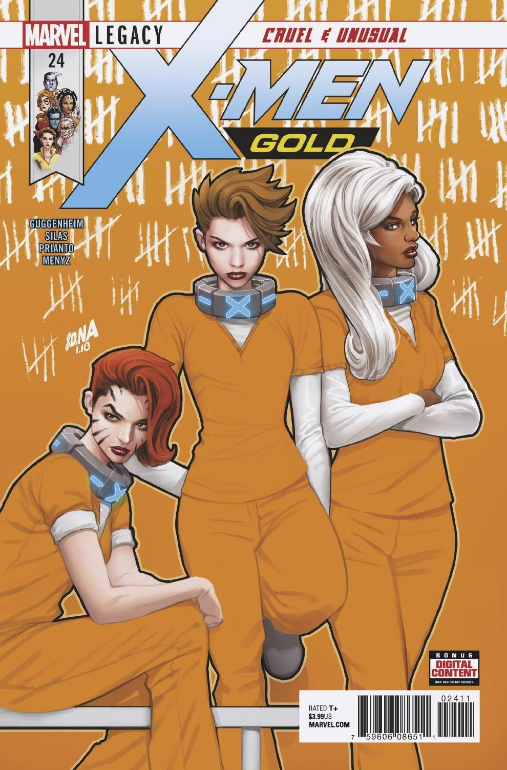 X-men Gold #24 (Leg) Marvel Comics Comic Book