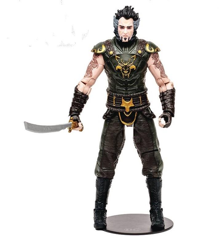 Dc Gaming Build-a-fig Wv1 Ra's Al Ghul Arkham City Action Figure Grundy