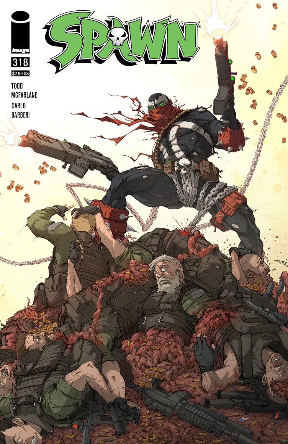 Spawn #318 Cvr A Revolver Image Comics Comic Book