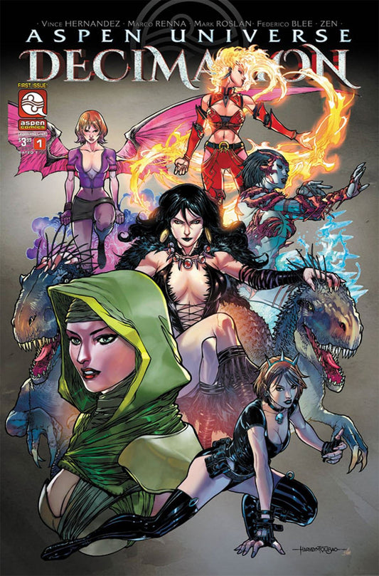 Aspen Universe Decimation #1 Cvr C Tolibao (Cvr C Tolibao) Aspen Mlt Inc Comic Book