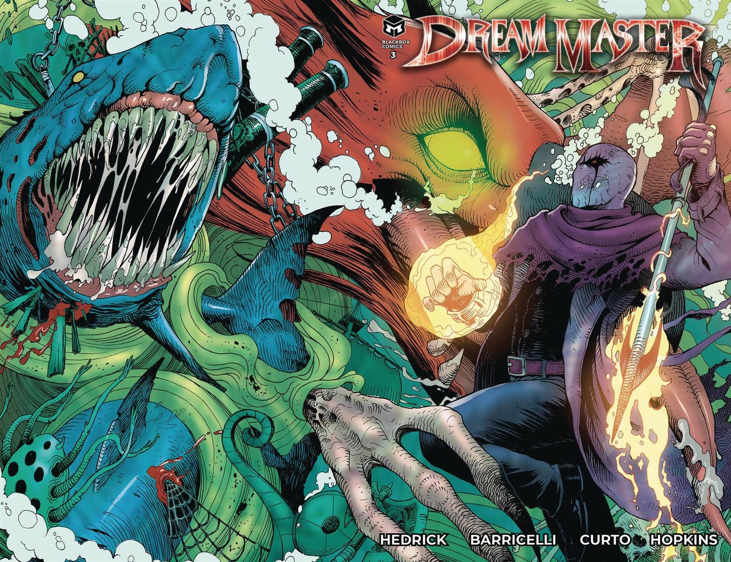 Dream Master #3 (of 5) Cvr A Barricelli Blackbox Comics Comic Book