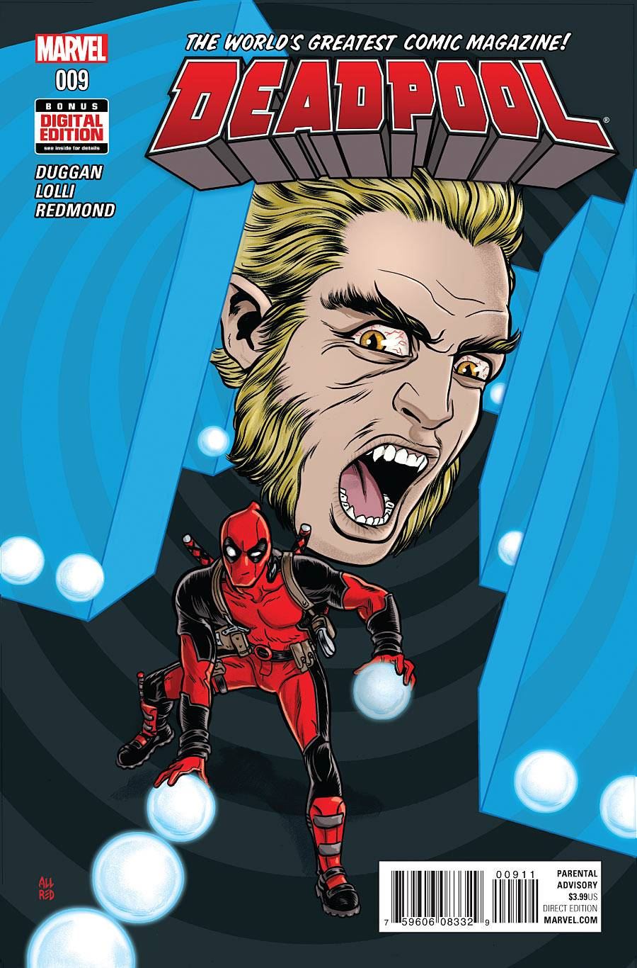 Deadpool #9 () Marvel Comics Comic Book
