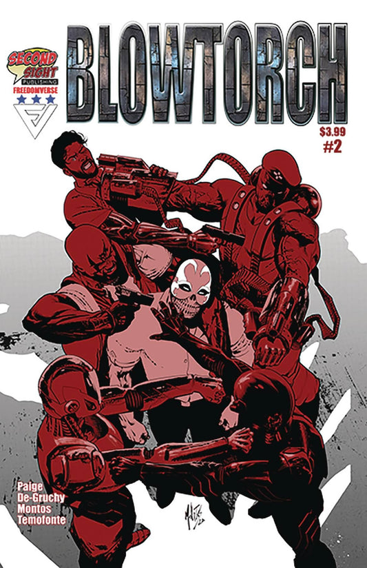 Blowtorch #2 (of 5) Second Sight Publishing Comic Book