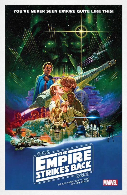 Star Wars Empire 40th Anniv Cvr Sprouse #1 Movie Poster Var Marvel Comics Comic Book