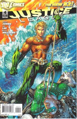 Justice League #4 DC Comics Comic Book 2012