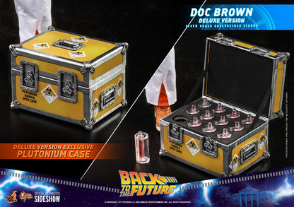 Doc Brown Deluxe Version Sixth Scale Hot Toys